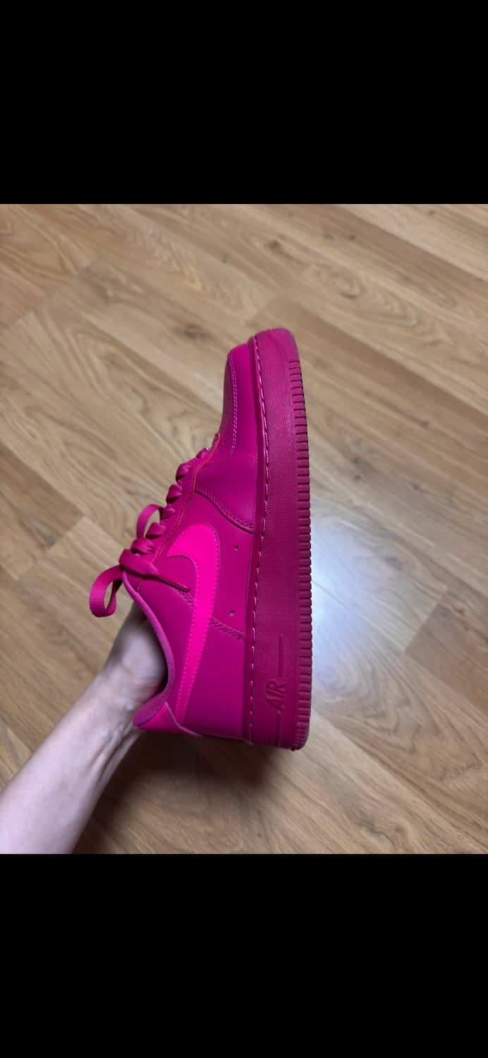 나이키 에어포스1 07 핑크 230size 상품이미지5