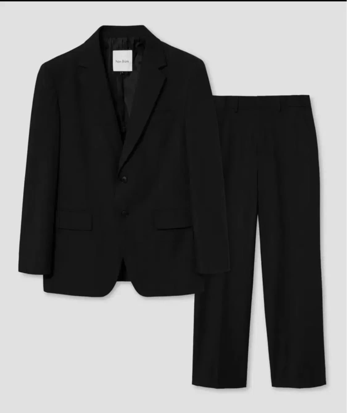 [M] 넌블랭크 세미 오버 핏 셋업 수트 상품이미지1