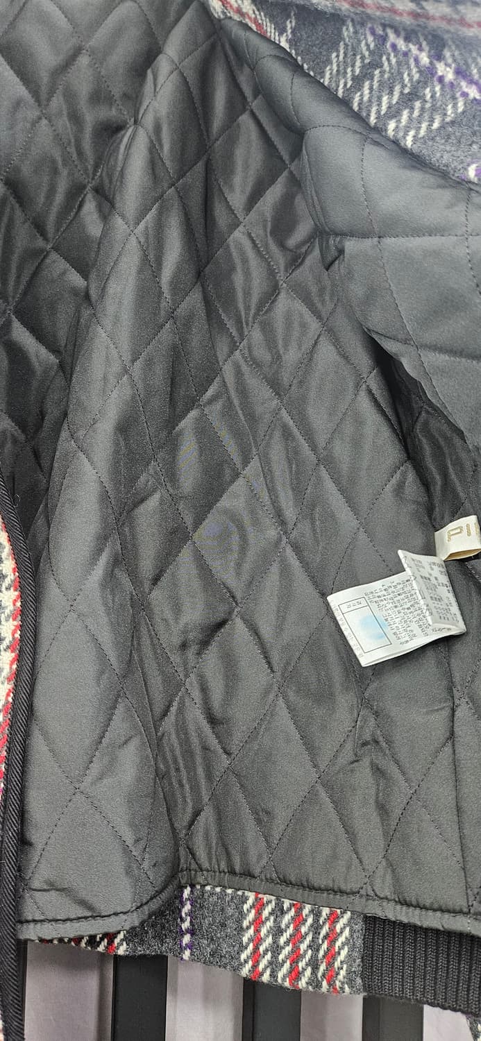 핑 체크 무늬 방풍 내피분리 자켓 95 상품이미지5