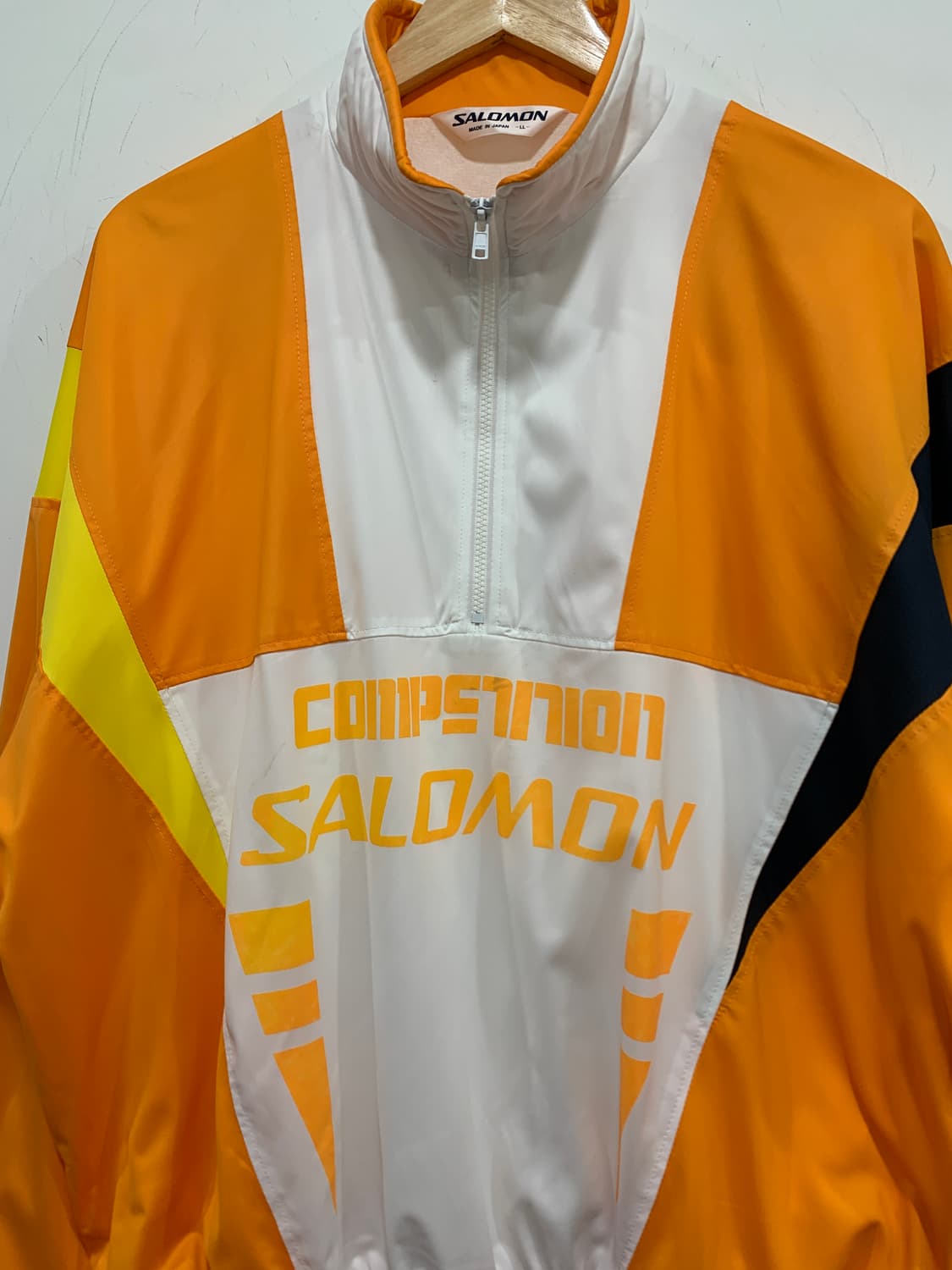 (빈티지)90‘s  SALOMON 살로몬 반 집업 윈드브레이커 아노락 상품이미지5