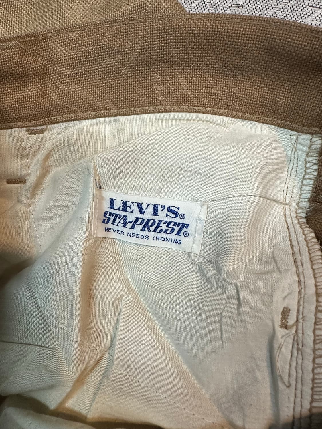 70’s 리바이스 스타프레스트 부츠컷 코튼팬츠 상품이미지5