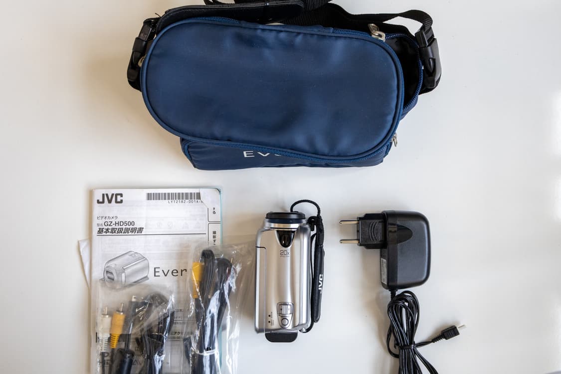 JVC Everio GZ HD500-S / 빈티지 디지털 캠코더  상품이미지9