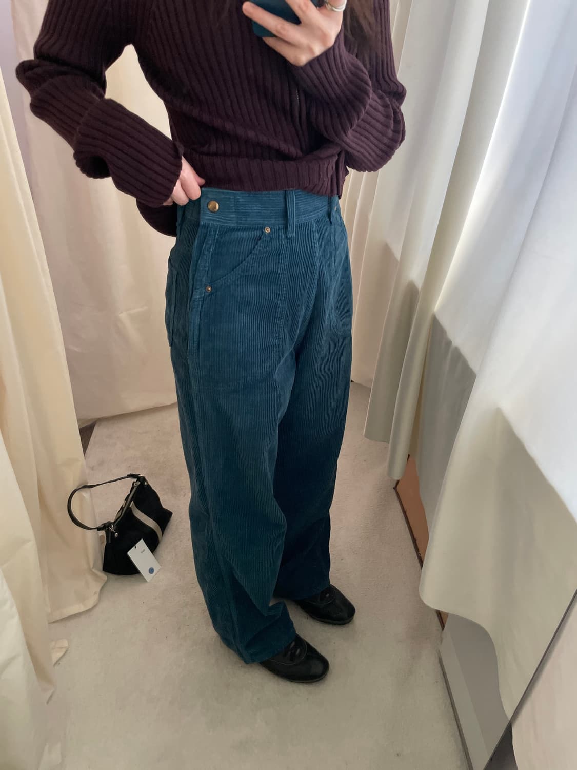 vintage Lee blue-green corduroy pants 상품이미지9
