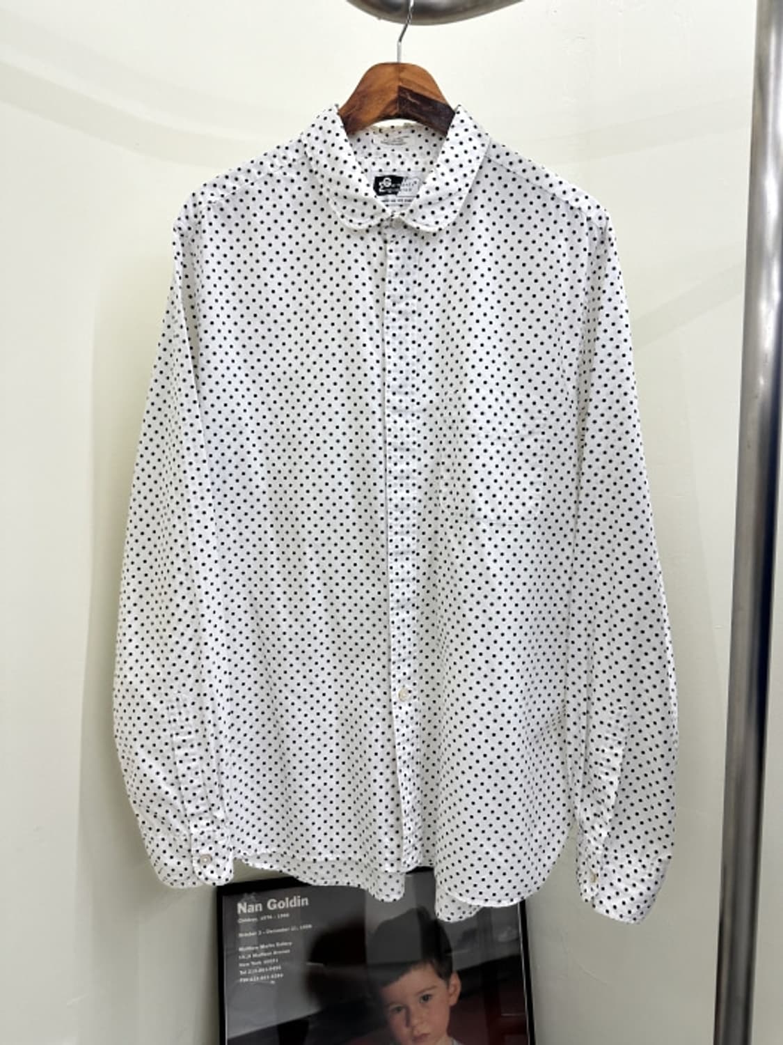 ENGINEERED GARMENTS 라운드 카라 셔츠 (XL) 상품이미지1