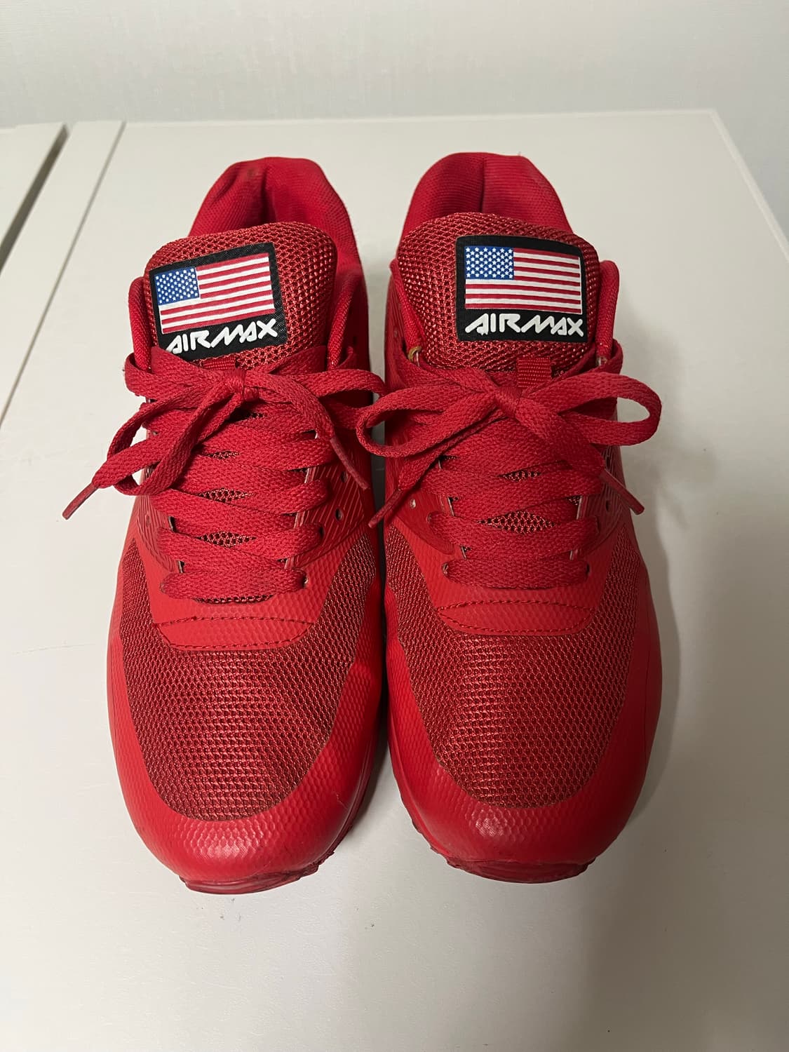 나이키 에어맥스90 하이퍼퓨즈 인디펜던스데이 레드 상품이미지1