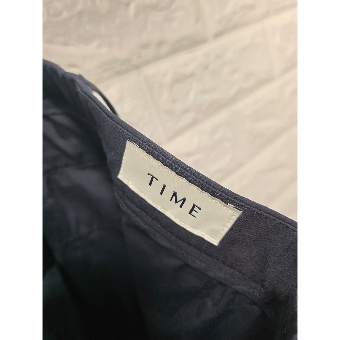 24s 타임옴므 time 네이비 슬랙스  상품이미지2