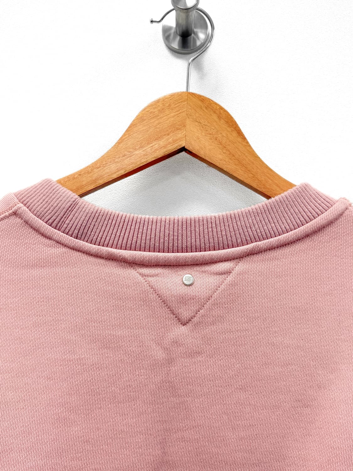 시스템 옴므 더스티 핑크 오버사이즈 스웨트셔츠 상품이미지5