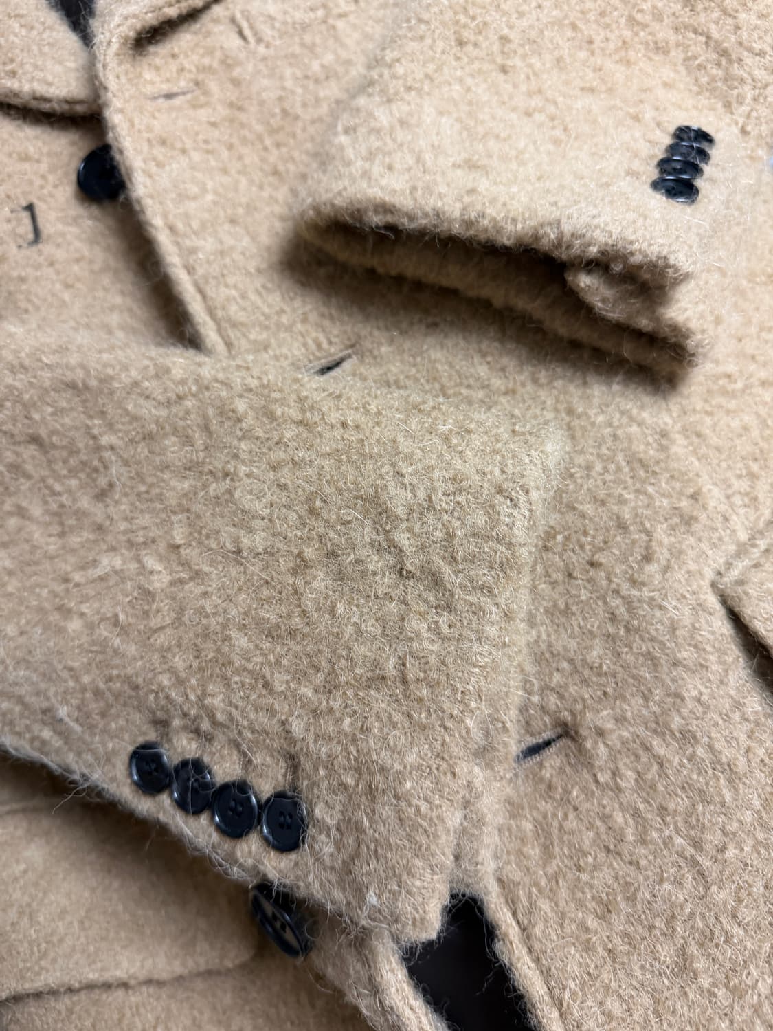 [xs] 던스트 2-WAY 3 BUTTON BOUCLE 카멜 상품이미지3