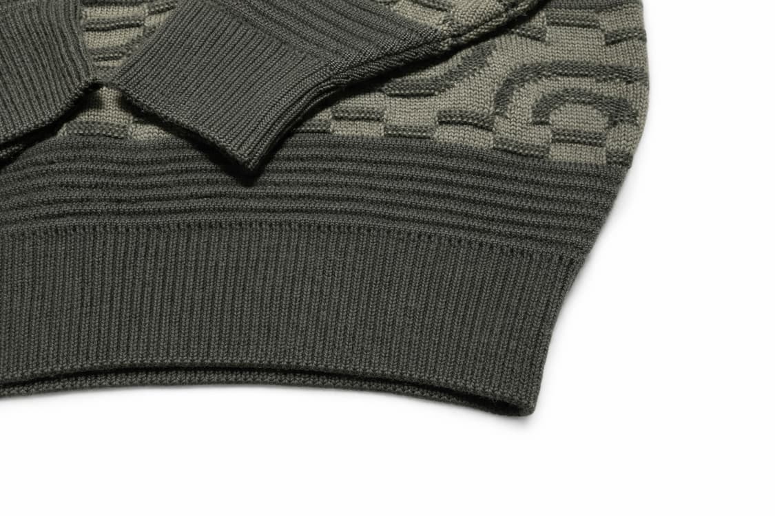 JPN 90s 일본 빈티지 크로커다일 자카드 보헤미안 패턴 니트 스웨터 상품이미지4