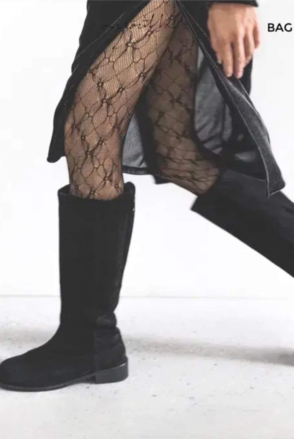 유스 부츠 YOUTH Knee-High Suede Boots 230사이즈 상품이미지1