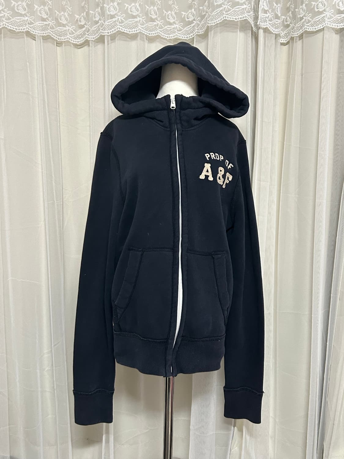 아베크롬비 네이비 후드집업 s 상품이미지1