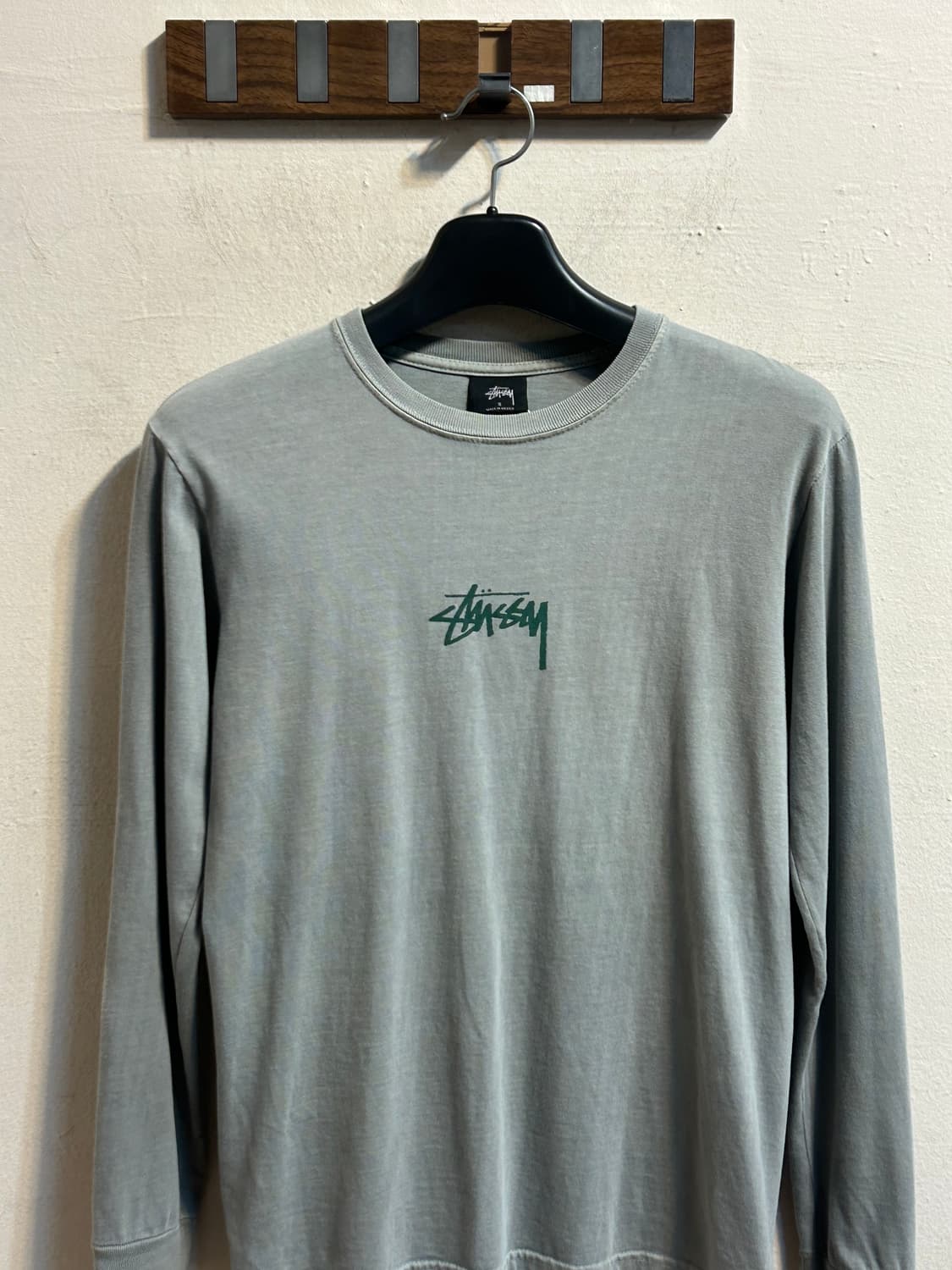 스투시 클래식 로고 롱슬리브 티셔츠 상품이미지2