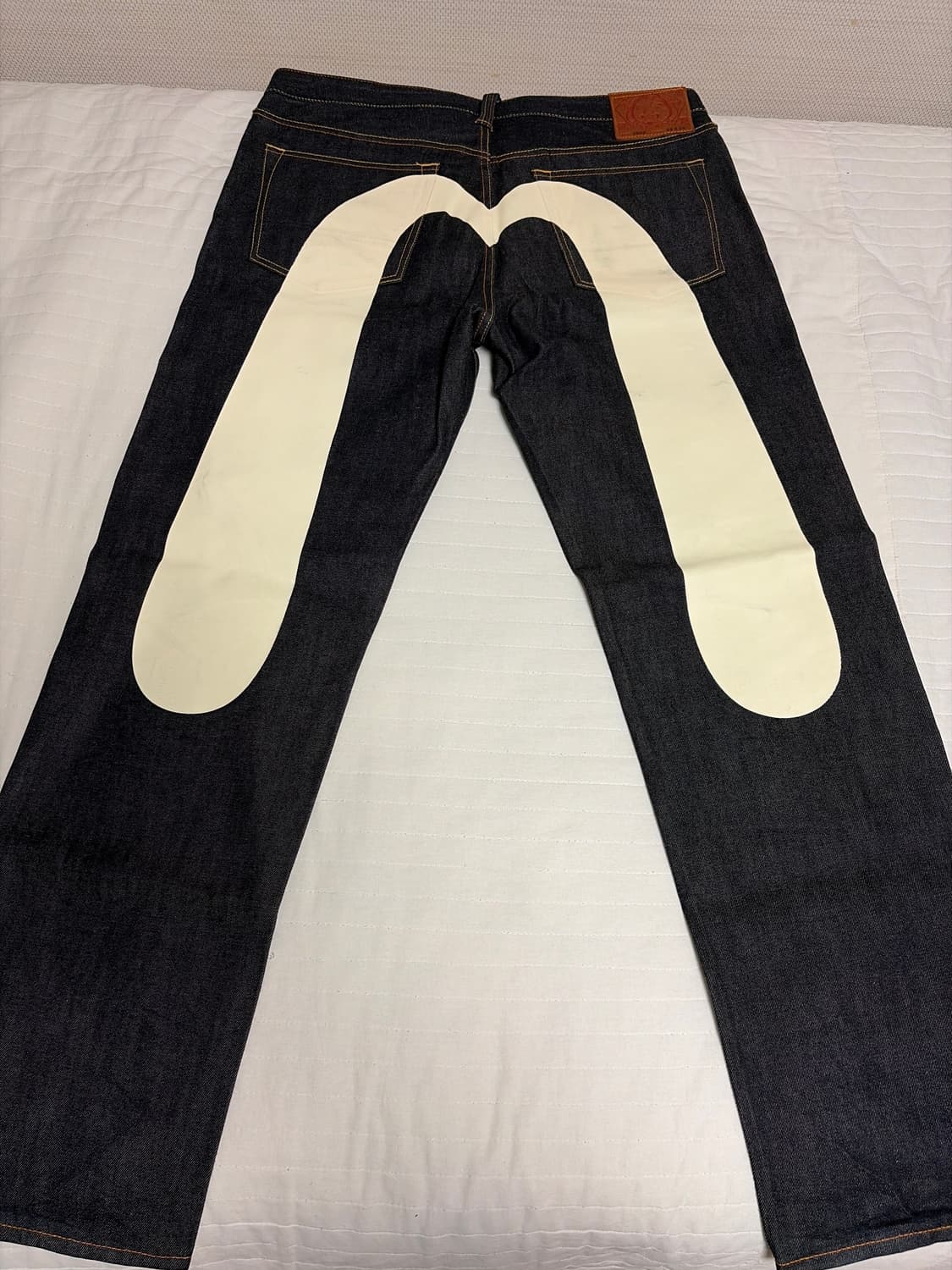 에비수 페인팅 데님 상품이미지1