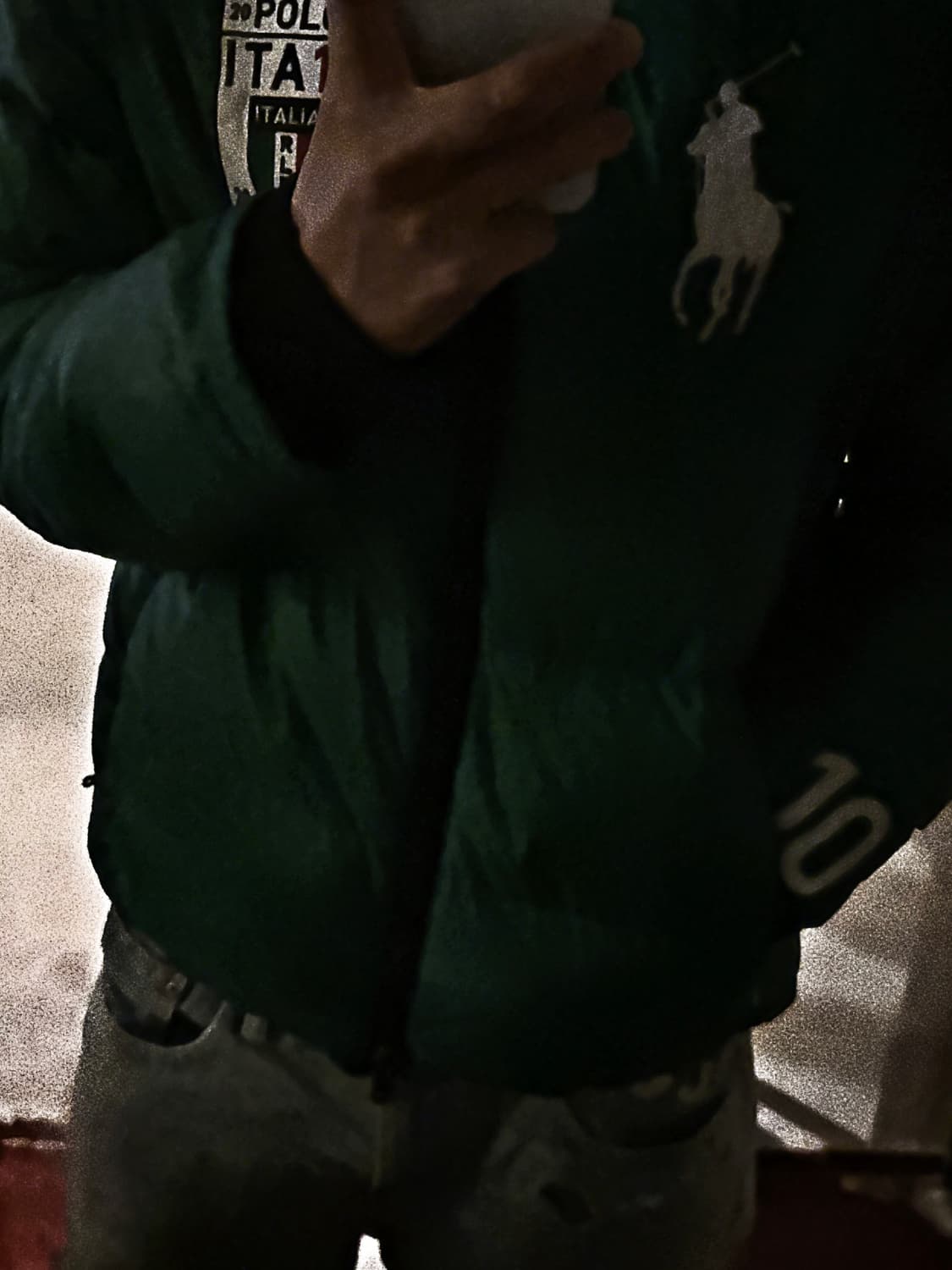 (희귀)(유일 매물) 폴로 빅포니 이탈리아 패딩 상품이미지7