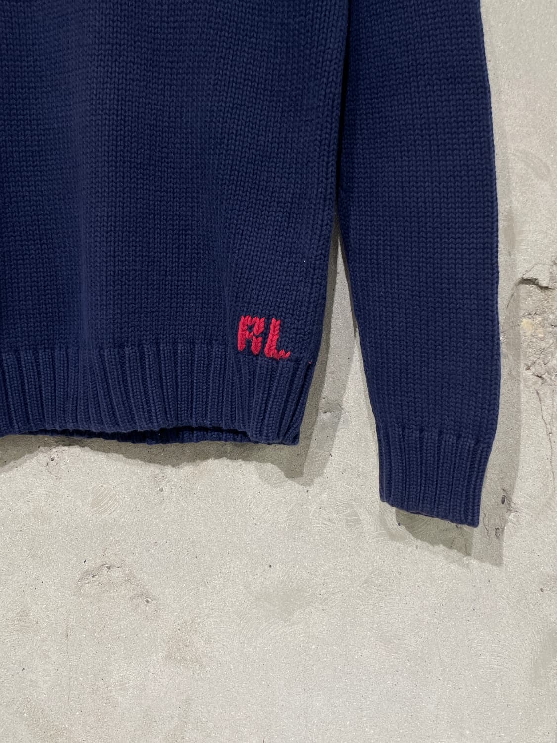 폴로 랄프로렌 네이비 성조기 크루넥 스웨터 상품이미지5