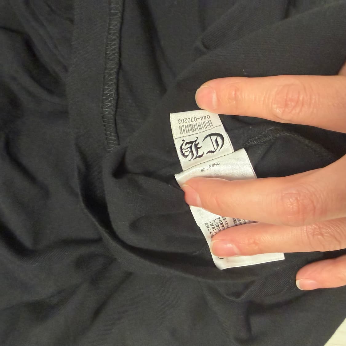 크롬하츠 롱슬리브 블랙/핑크 상품이미지8