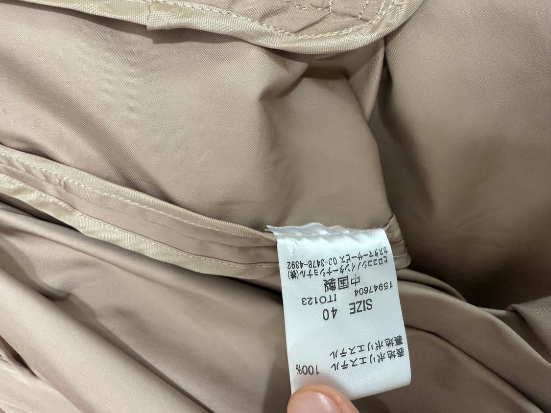 JPN vintage  모리걸 베이직 코트 상품이미지3