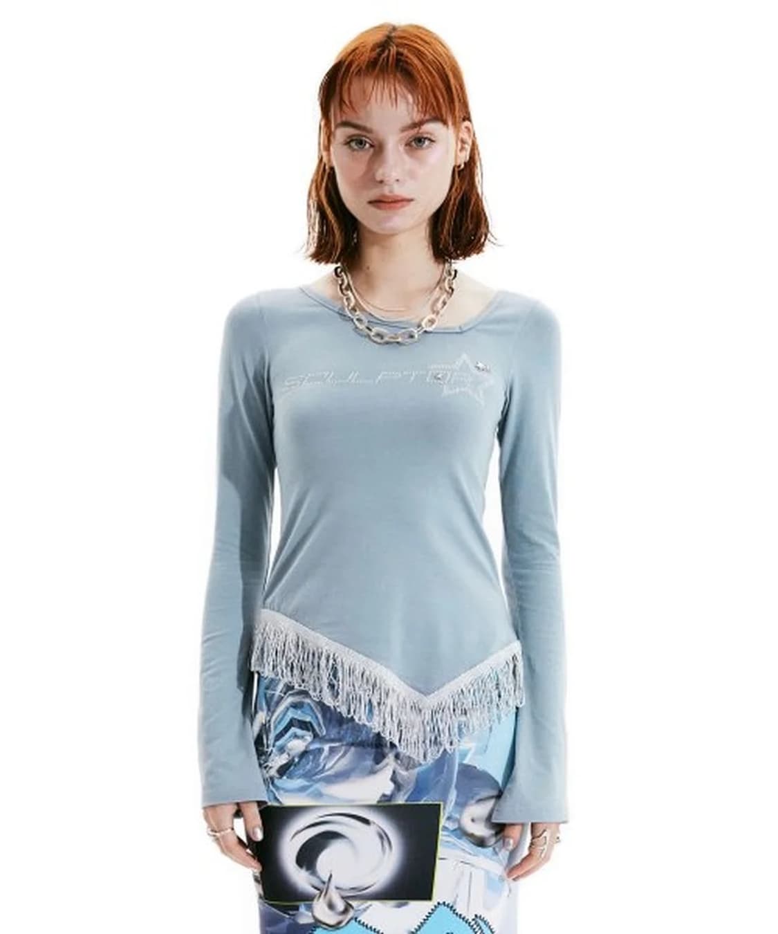 스컬프터 태슬 롱슬리브 상품이미지1