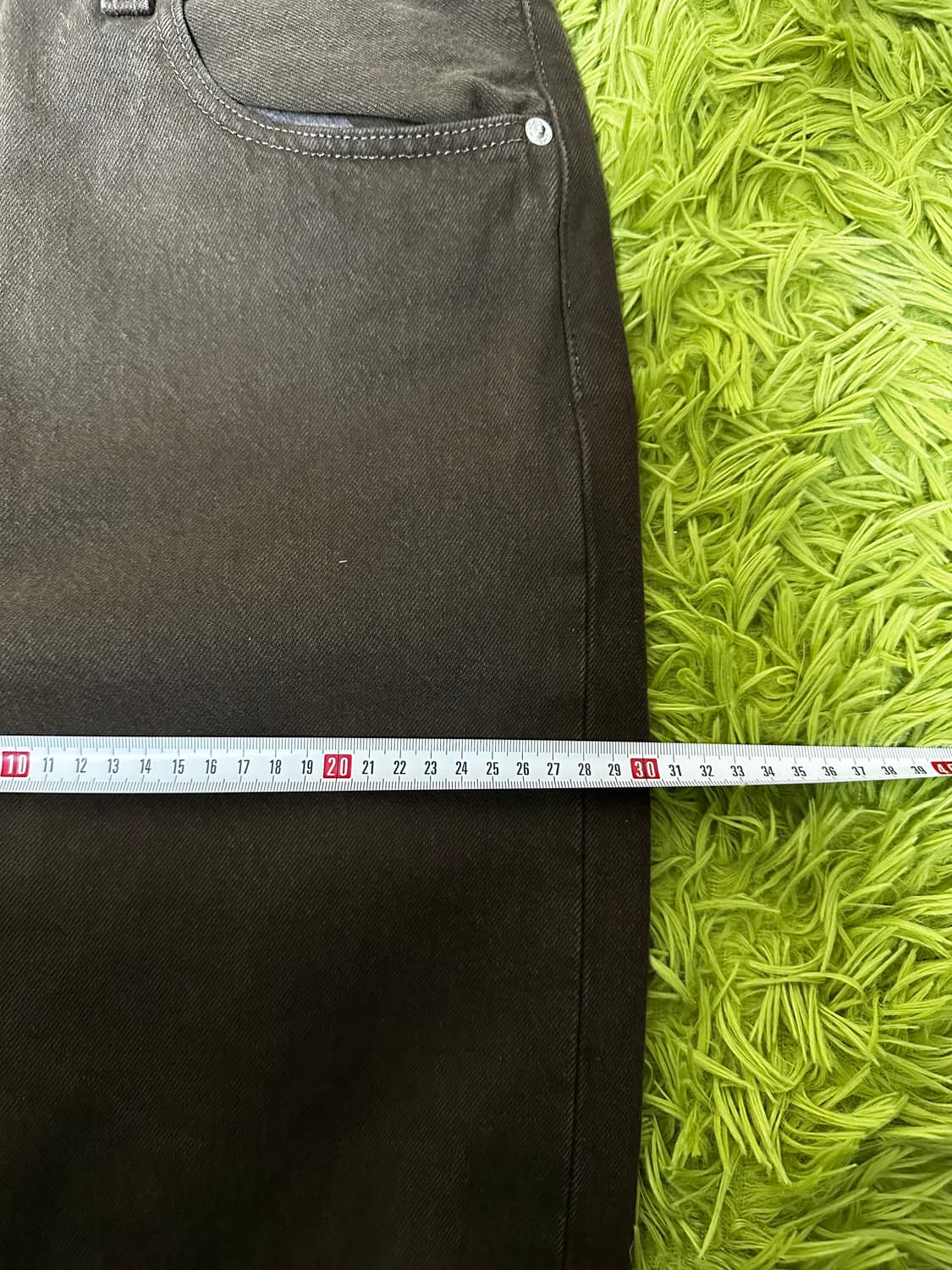 리바이스 501 데님팬츠(갈색 긴기장) 상품이미지6