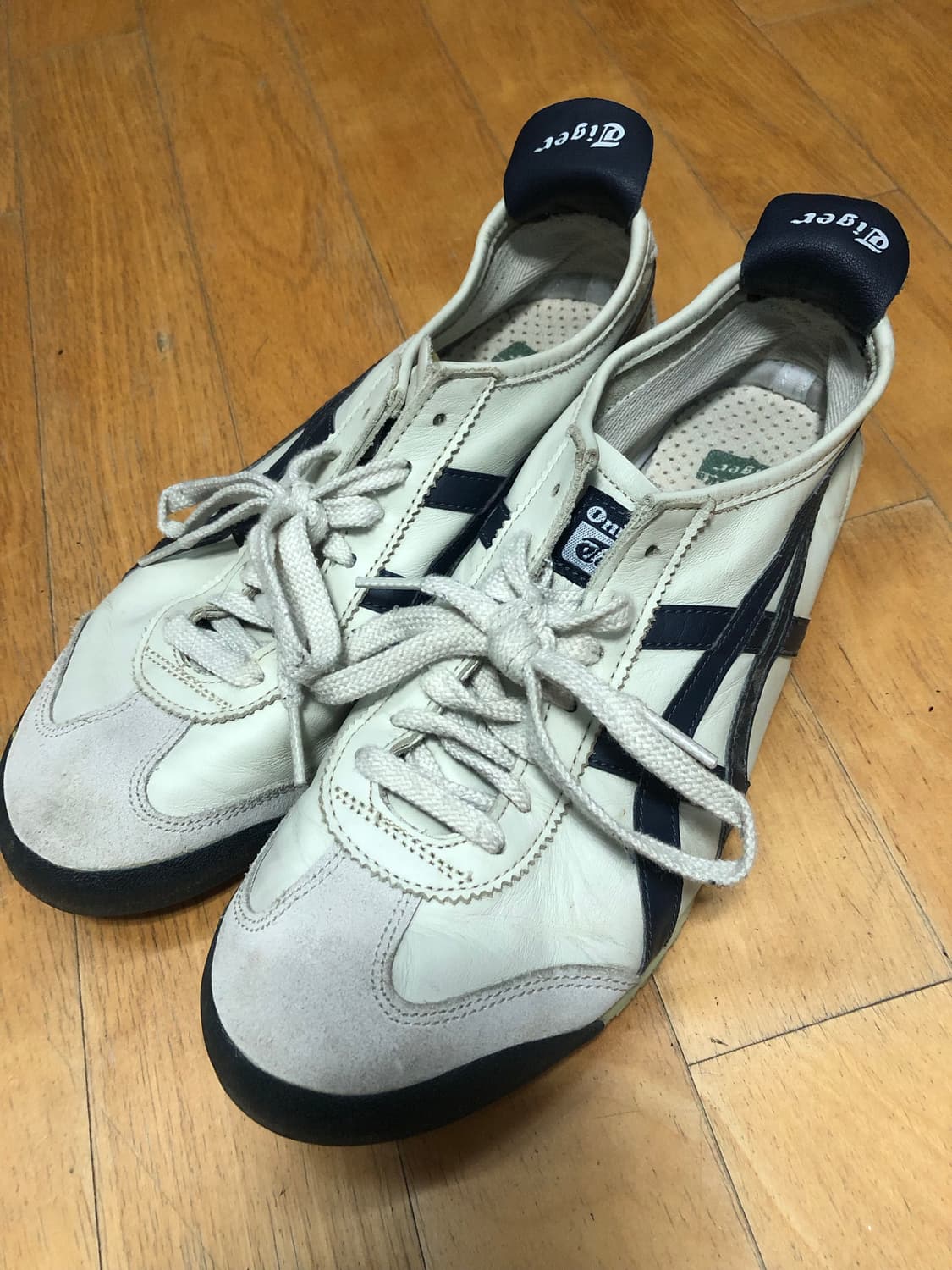 오니츠카타이거 멕시코66 버치 네이비 스니커즈 275 상품이미지1