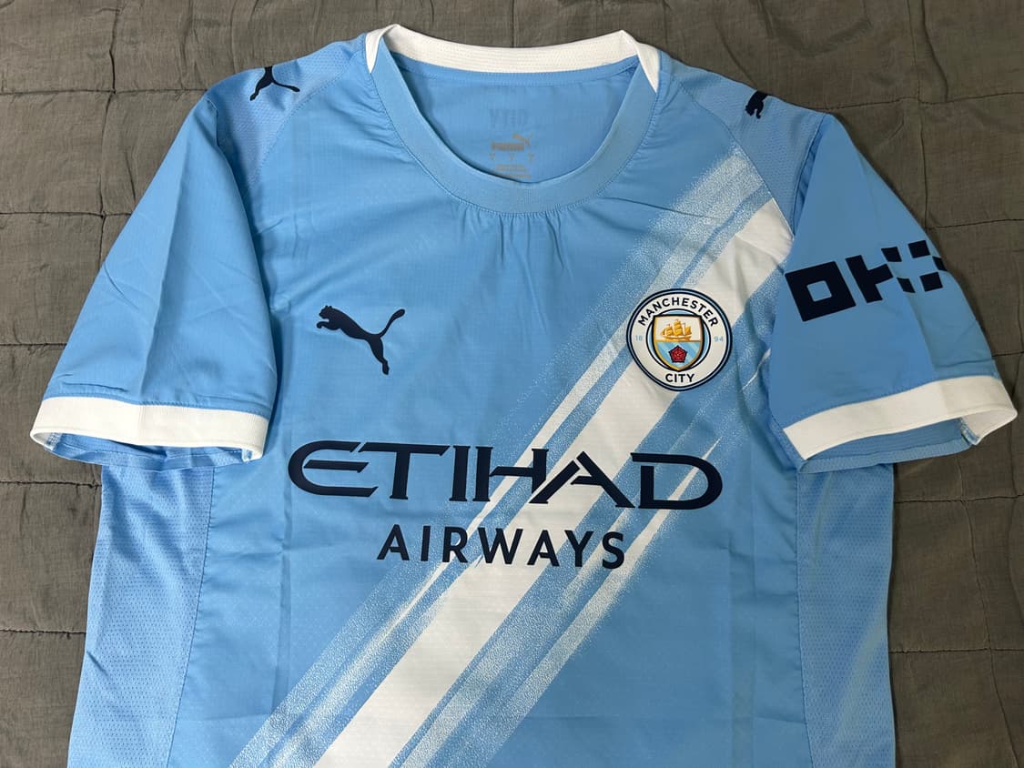 25/26 맨시티 홈 어센틱 유니폼 상품이미지3