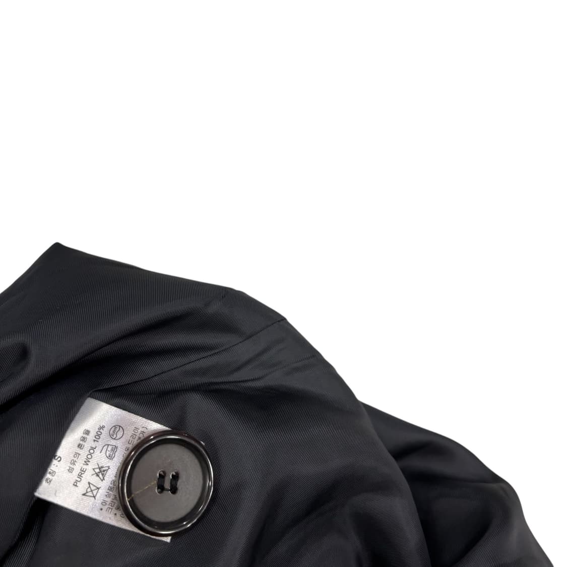 데뮤즈 헤링본 퓨어 울 코트 상품이미지4