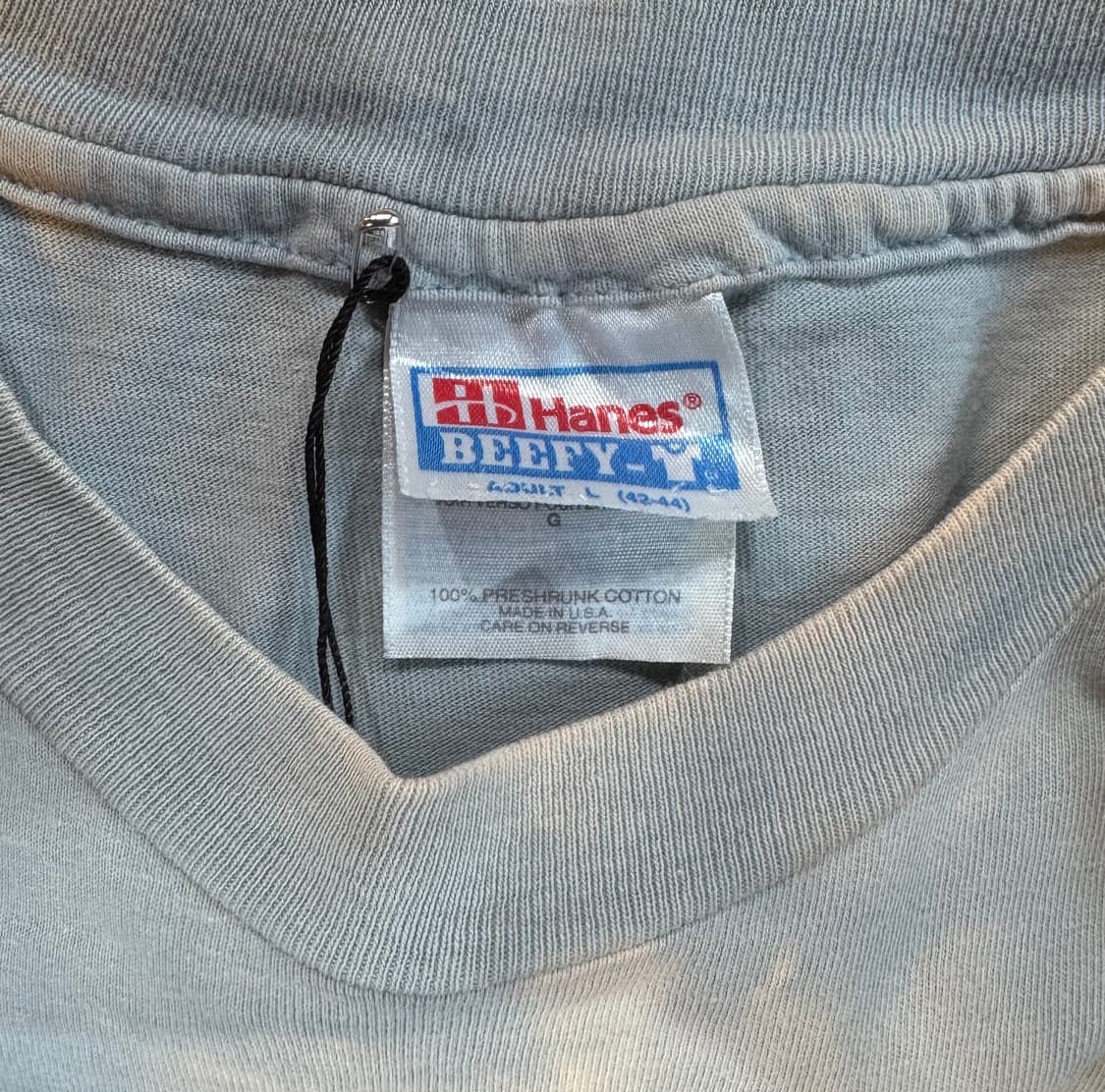usa 빈티지 hanes 싱글 스티치 반팔 L 694 상품이미지4