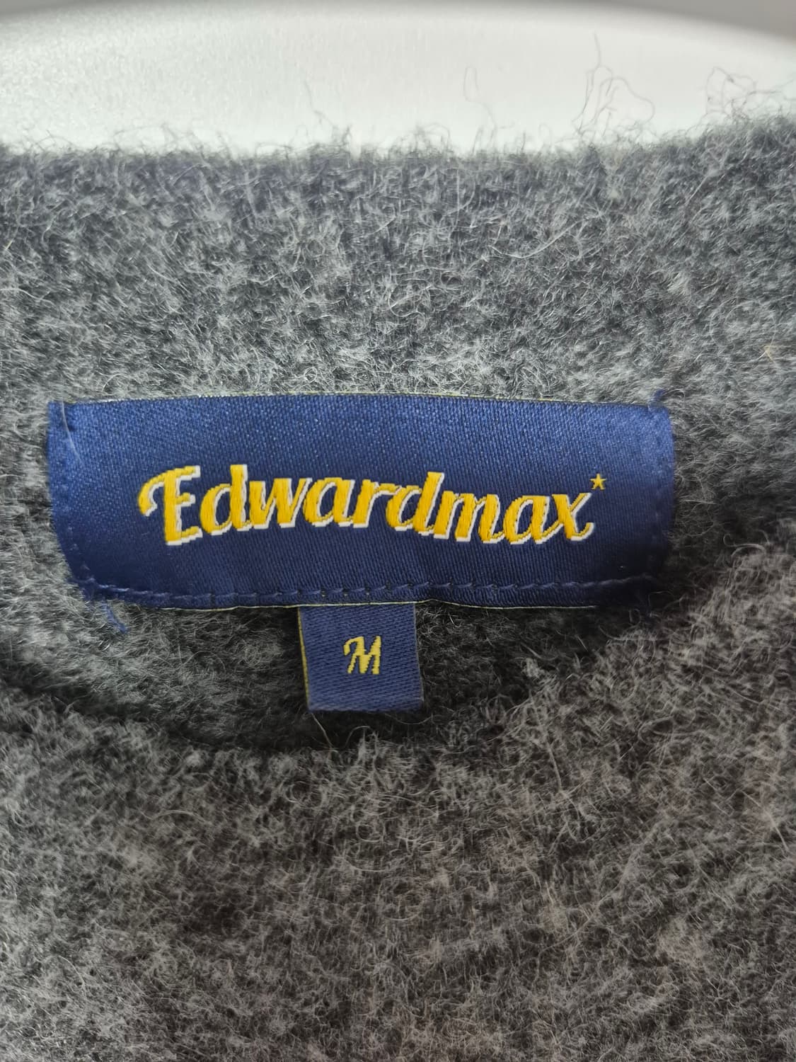 에드워드맥스 그레이 쉐기독 니트(M) 상품이미지3