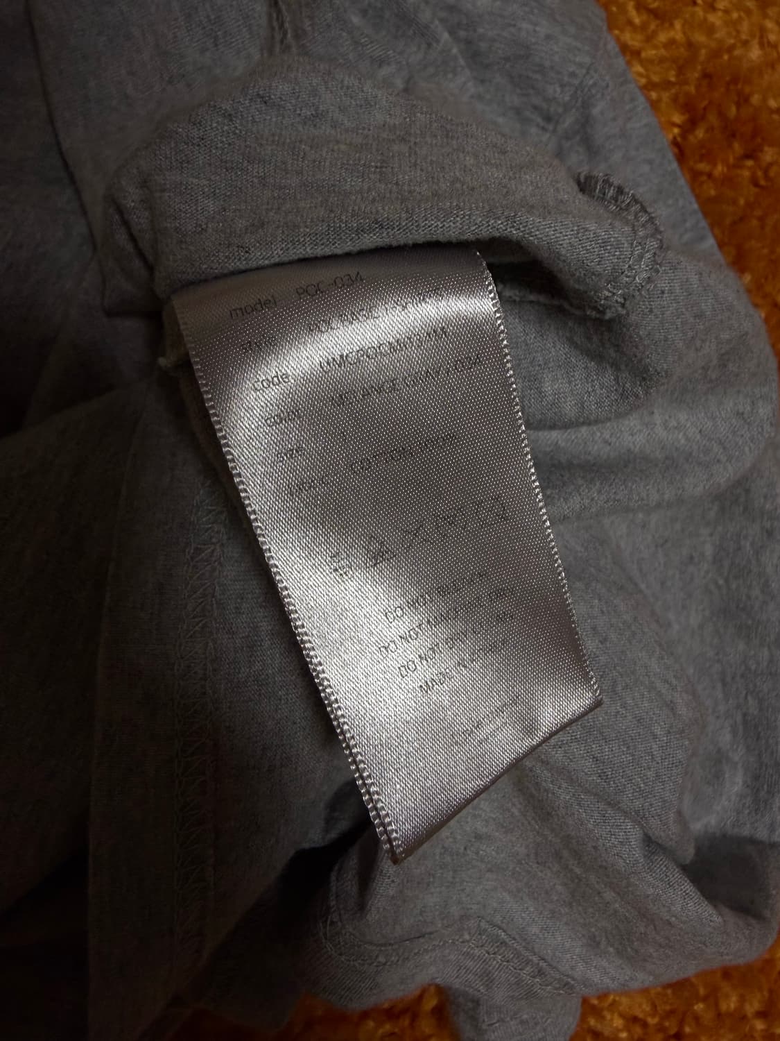 언더마이카 034반팔 1사이즈 상품이미지4