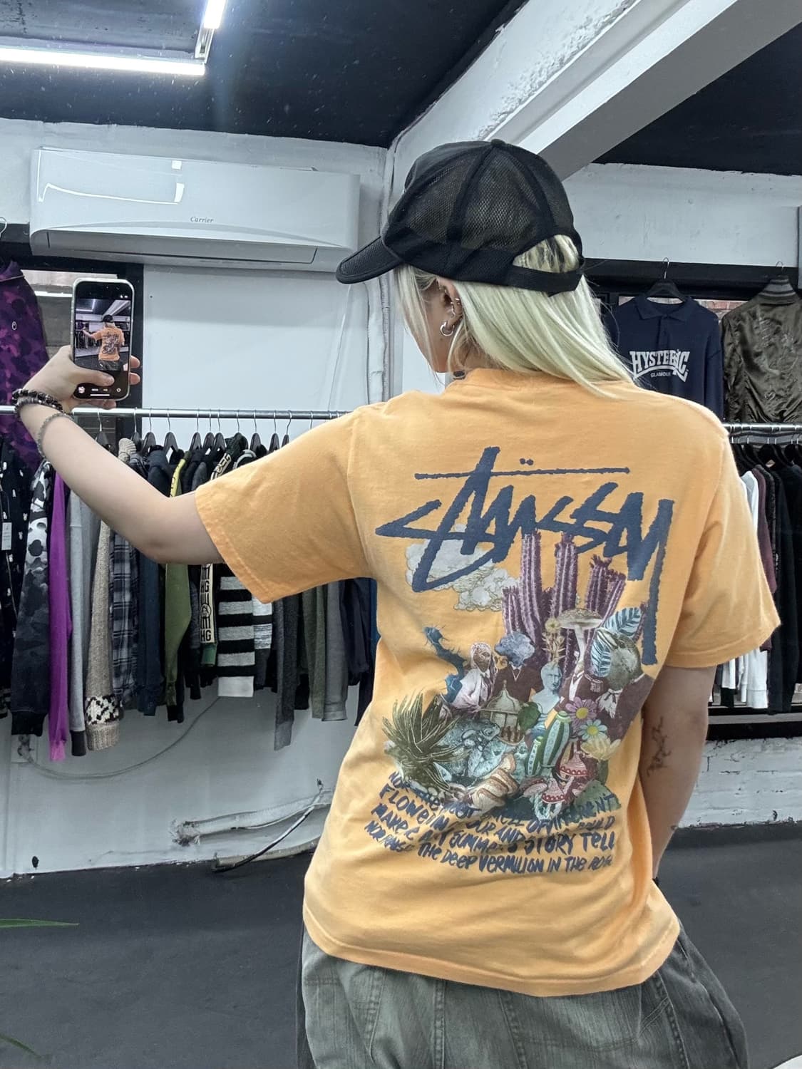 스투시 사이키델리 티셔츠 상품이미지5