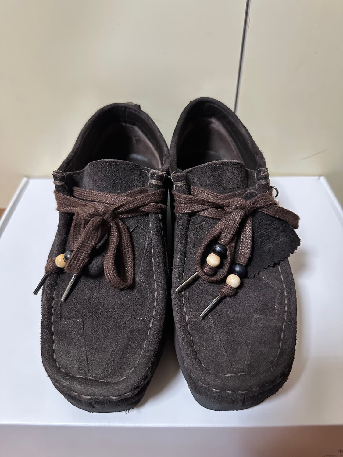 [1] 폴리테루 왈라비 슈즈 스타 다크브라운 상품이미지1