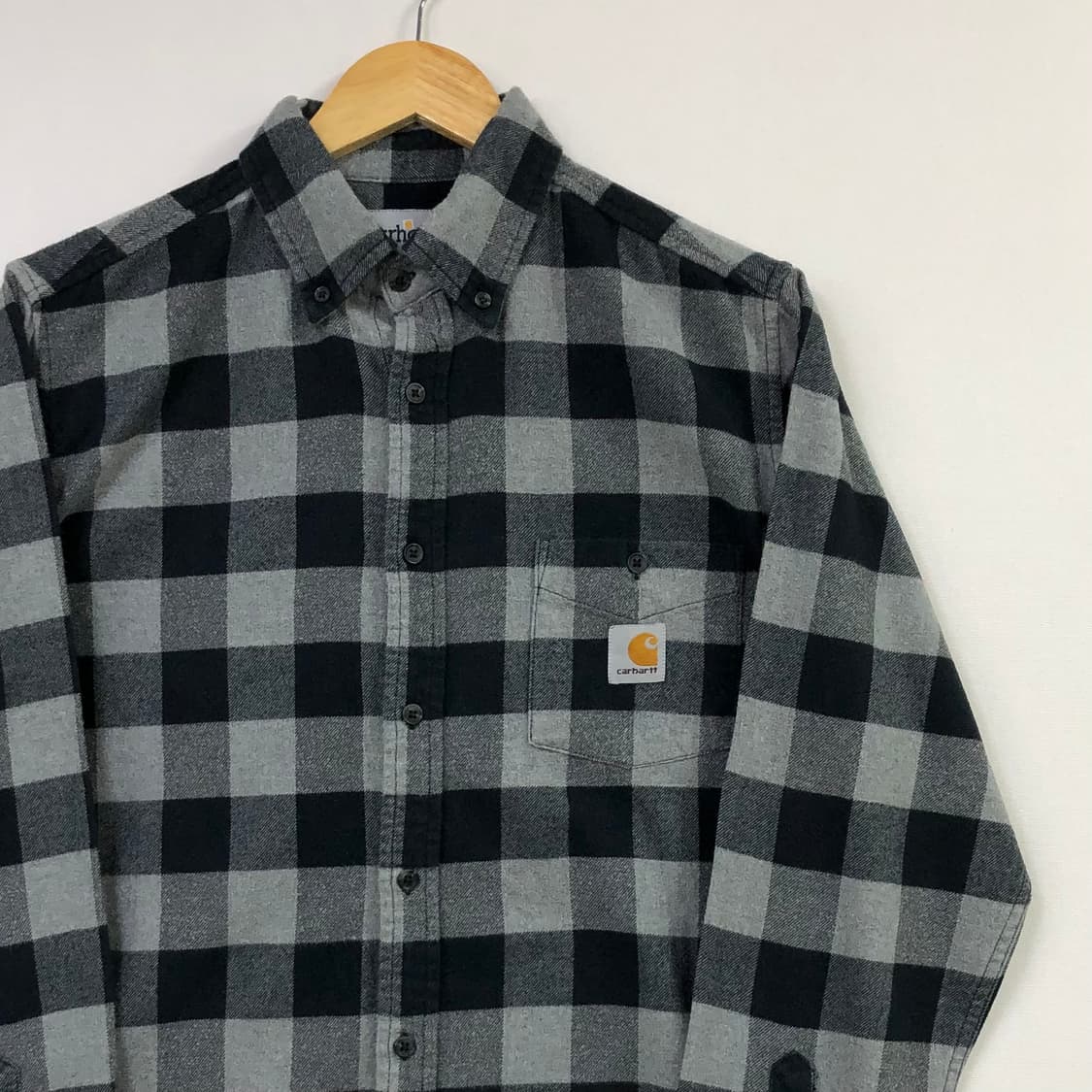 L 칼하트 체크 남방 상품이미지1