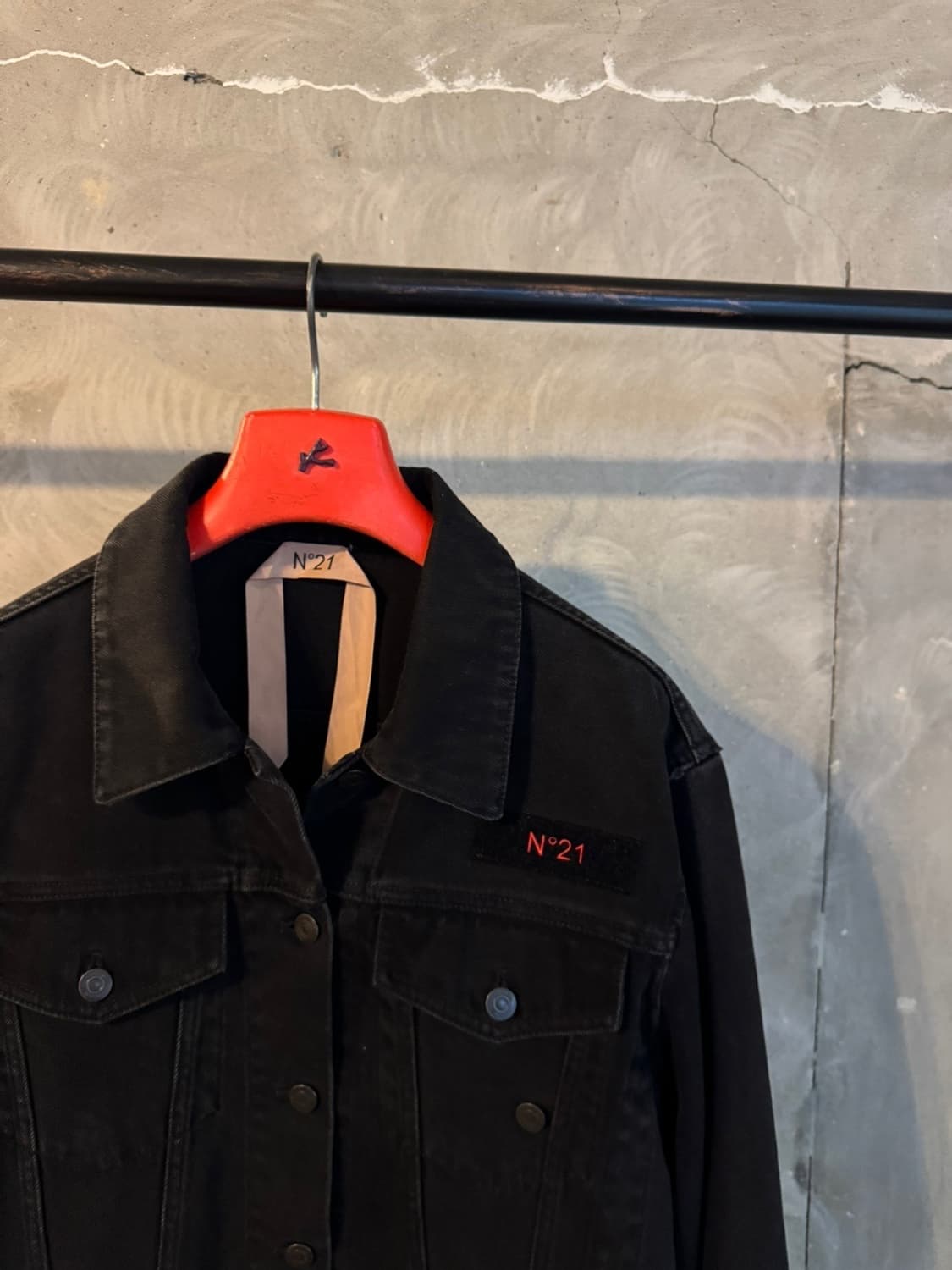 N21 데님 트러커 자켓 66~77 상품이미지4