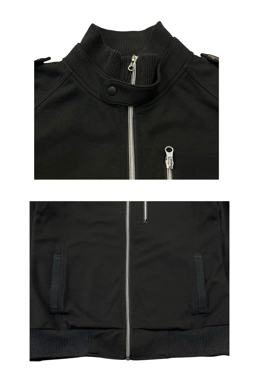 본더치 집업 자켓 블랙 M #csz2074 상품이미지6