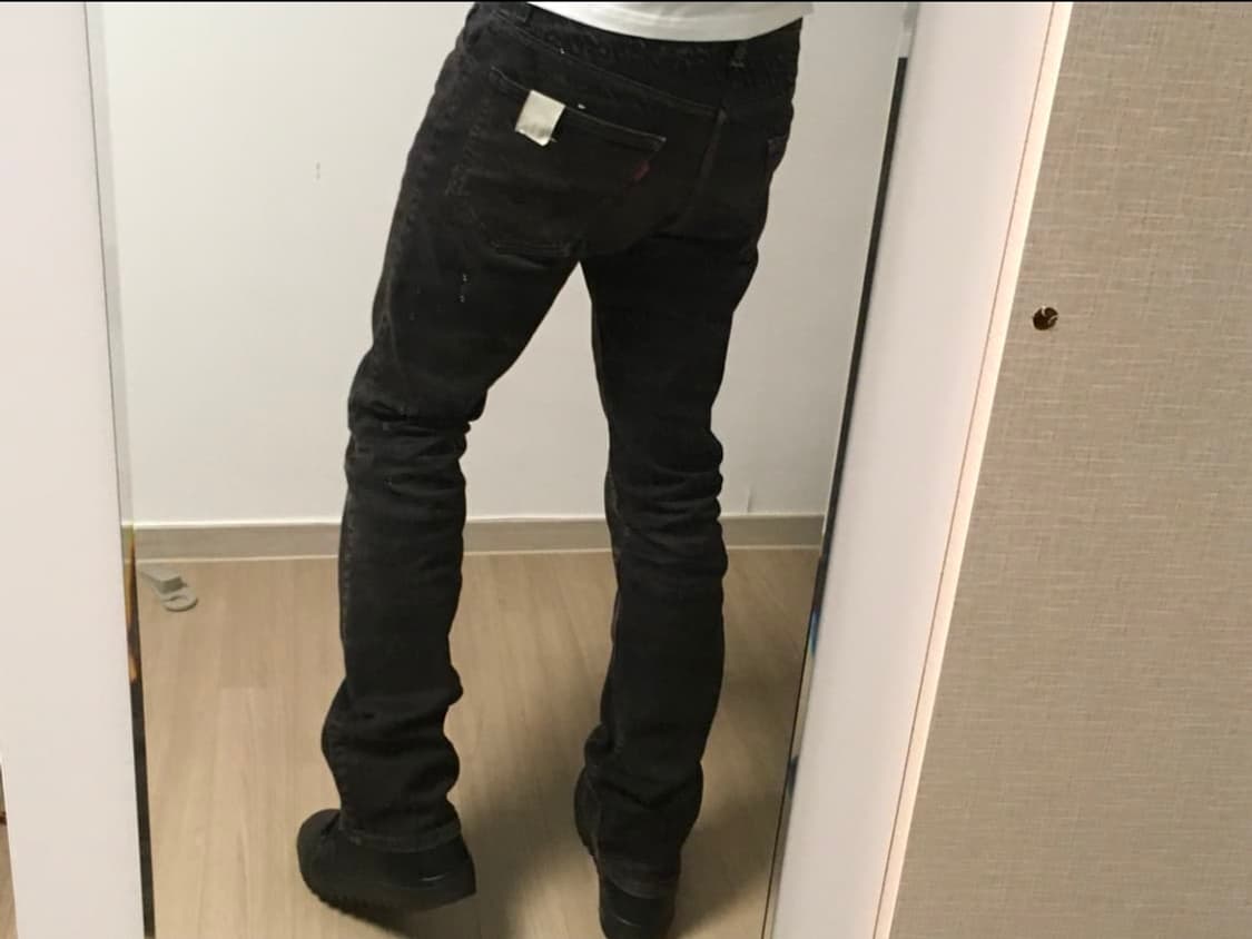 Levi's X N.Hoolywood 517 black jean 상품이미지1