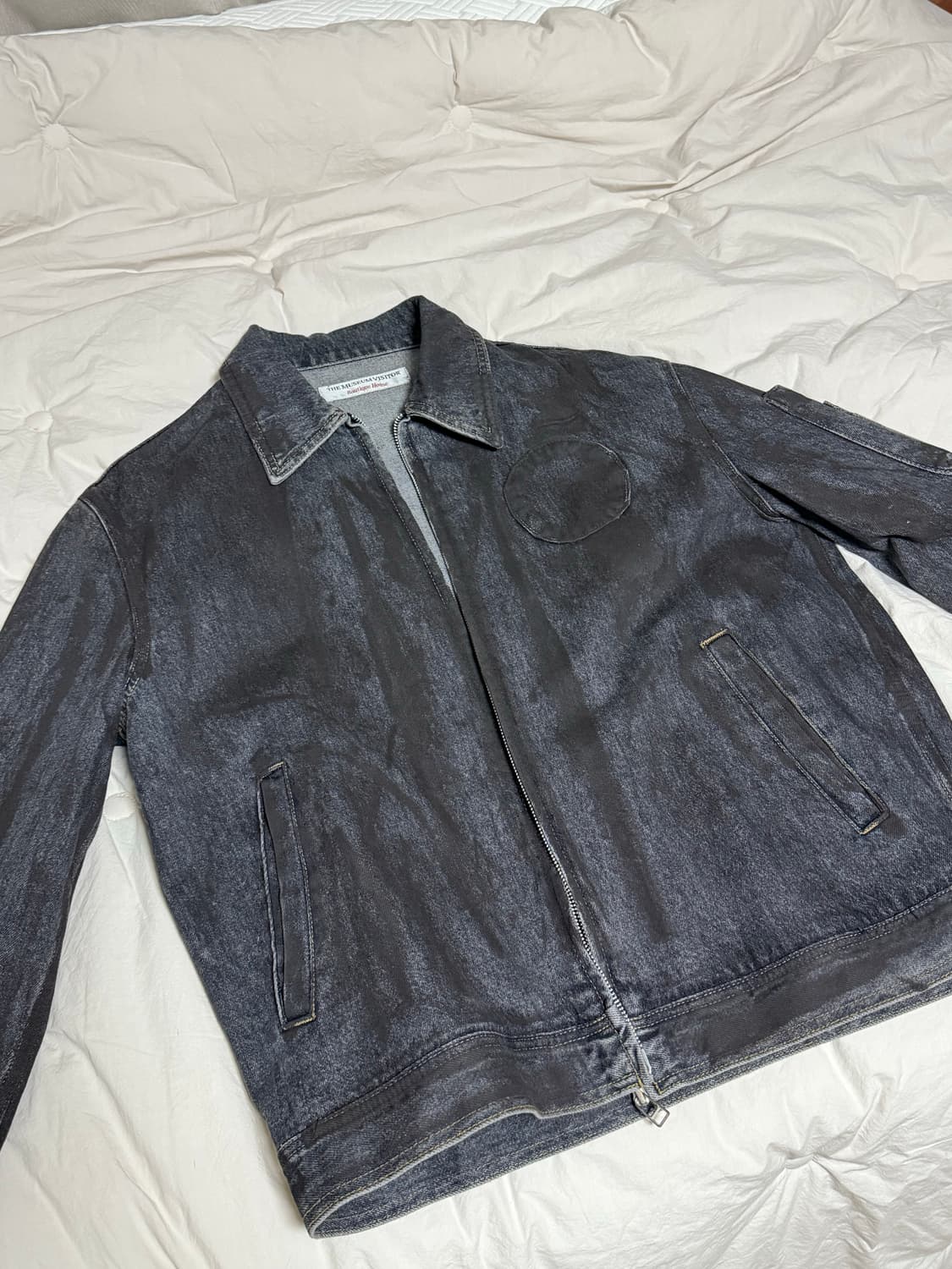 HAND PAINTED DENIM JACKET 상품이미지1