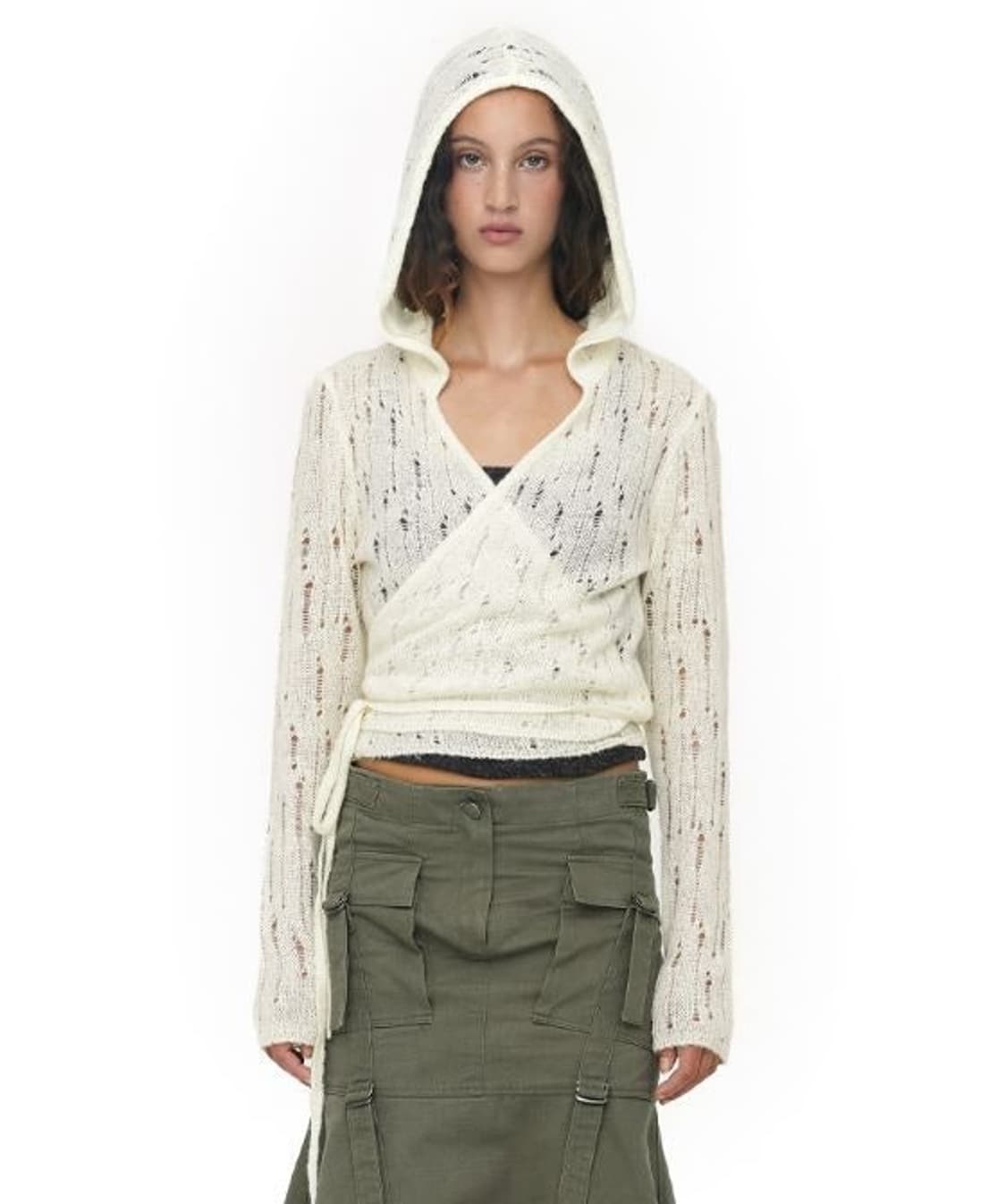 세릭 후디 랩 가디건 상품이미지4