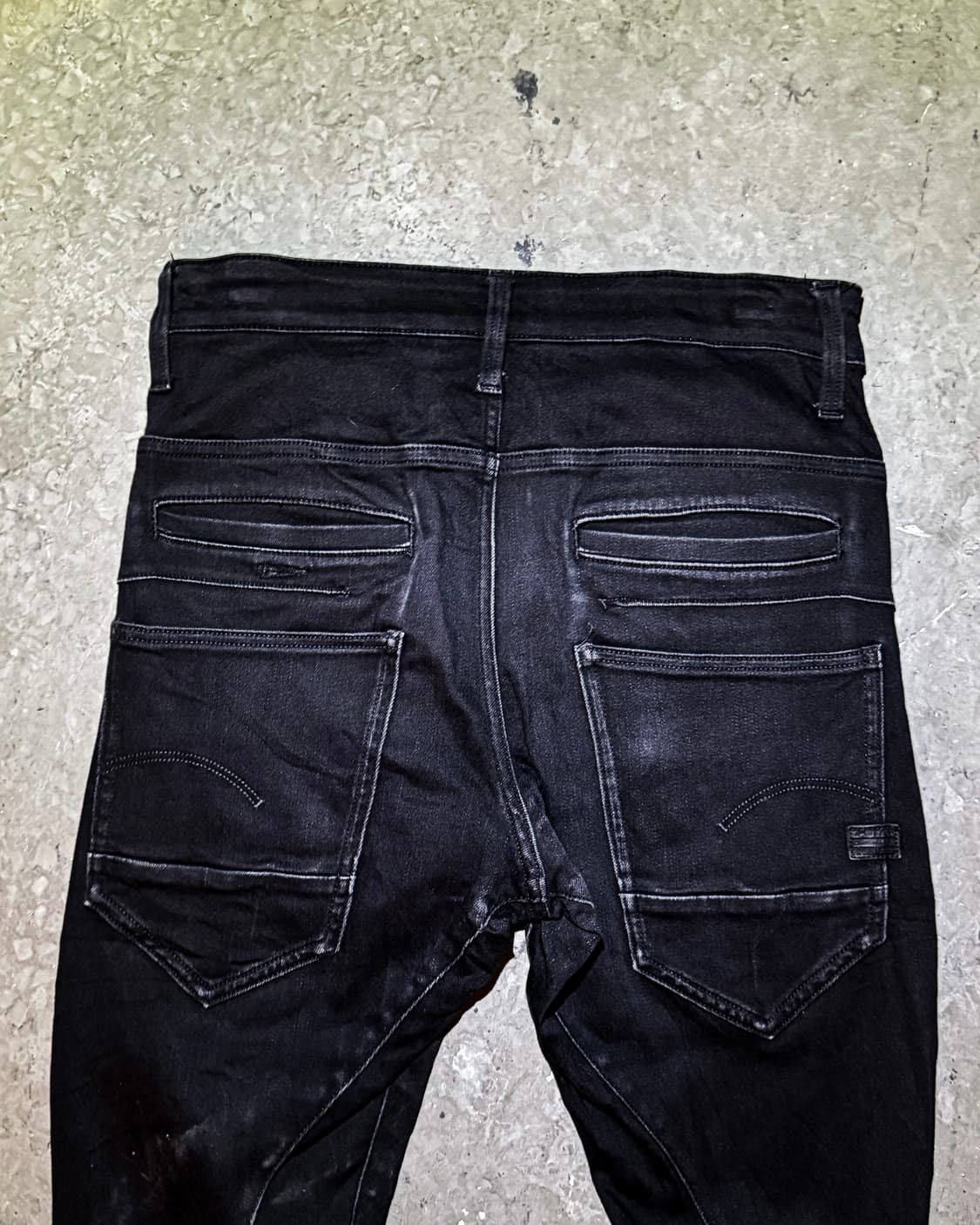 G-STAR – R D-STAQ Skinny Black Denim  상품이미지6