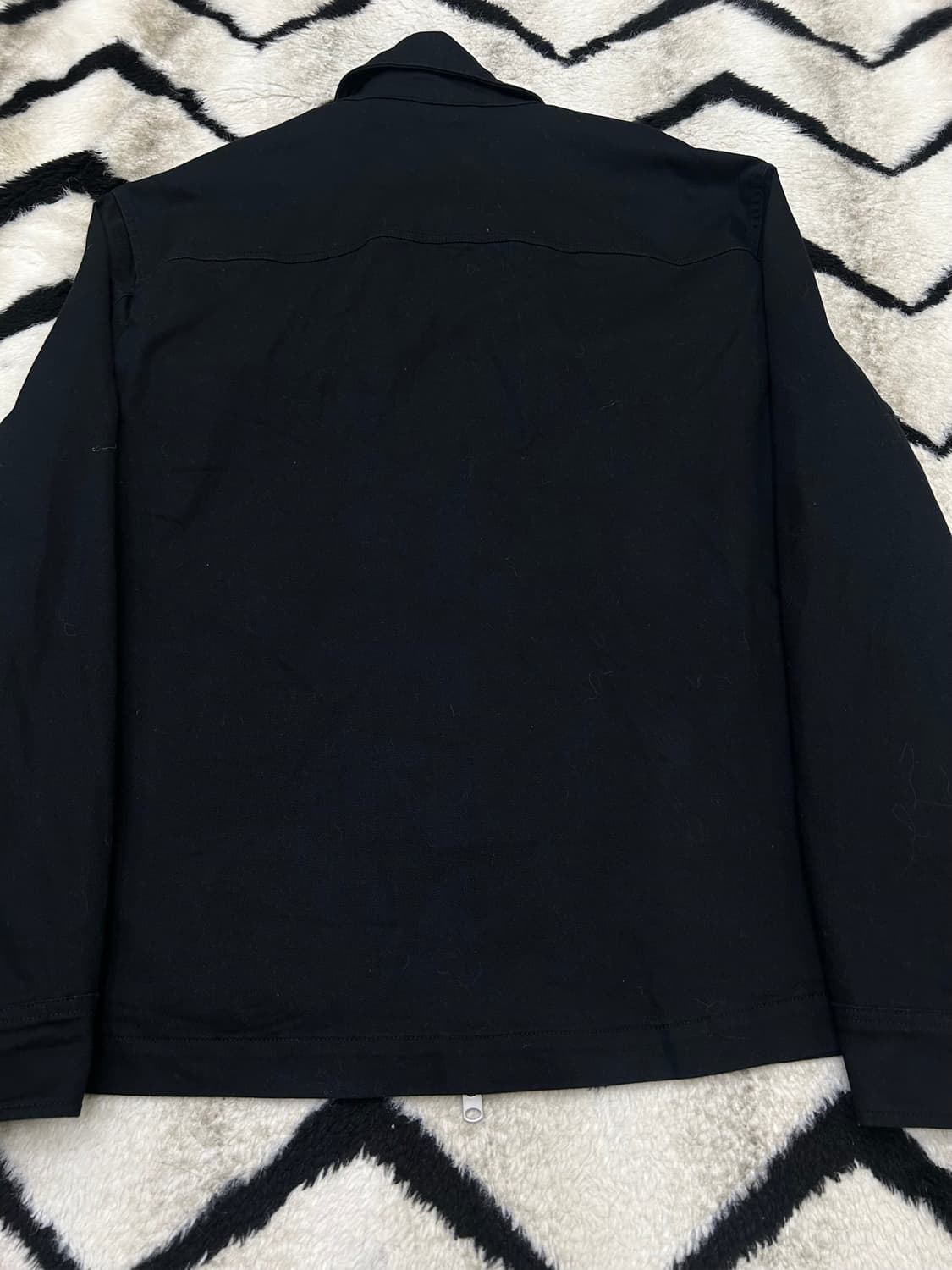 [한국2XL]ZARA 2Way 투포켓 코튼 자켓/블랙 상품이미지4