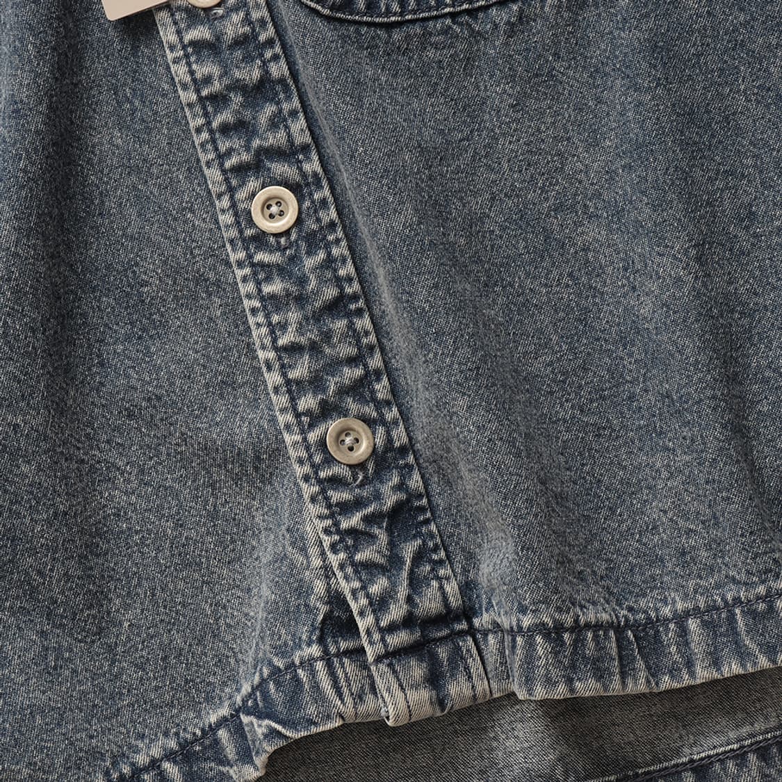 BEAMS Shorts Denim Shirt 상품이미지9
