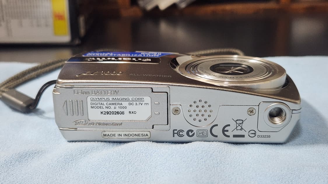올림푸스 뮤 1000 빈티지 디카 (박스풀) 상품이미지7