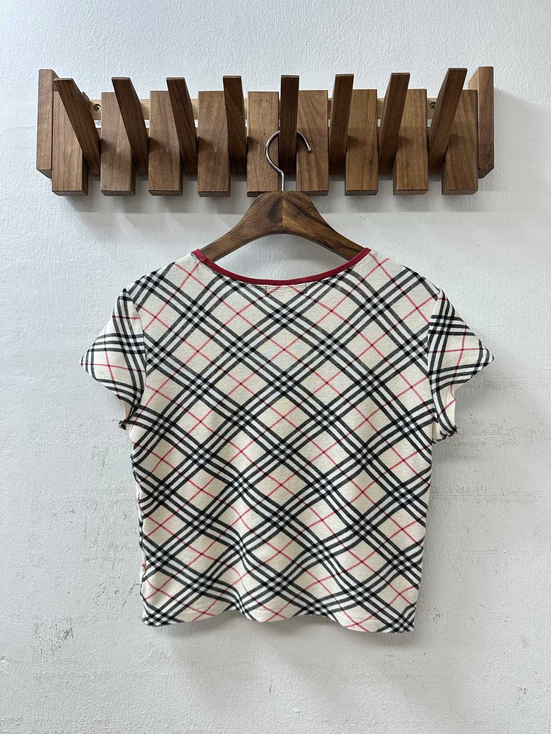 BURBERRY Blue Label 버버리 블루라벨 노바체크 코튼 탑 상품이미지5