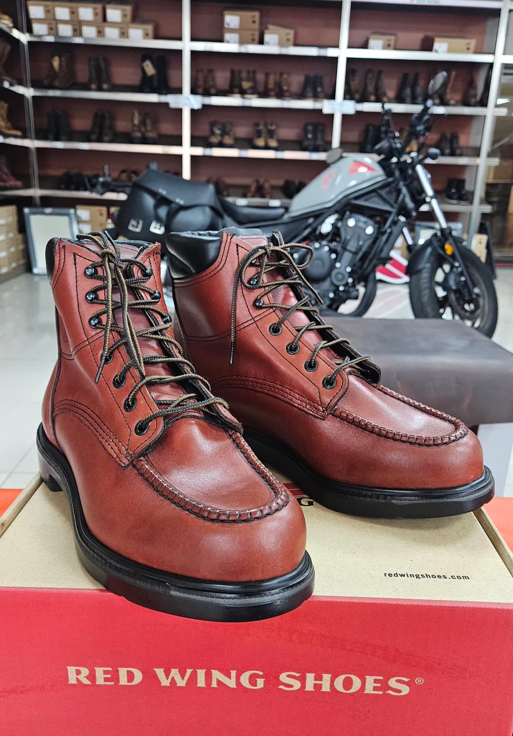 레드윙 6인치 수퍼솔 워크 부츠 202, US9EE 상품이미지10