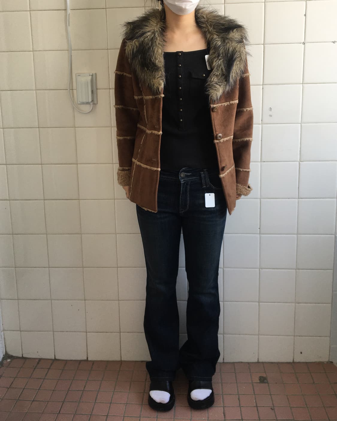 Fake fur layer mustang 상품이미지5