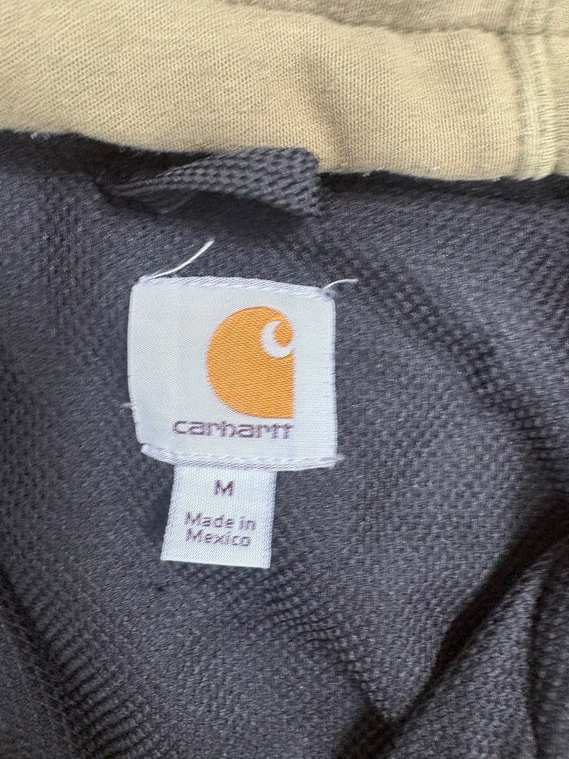 칼하트 후드집업 카키 상품이미지6