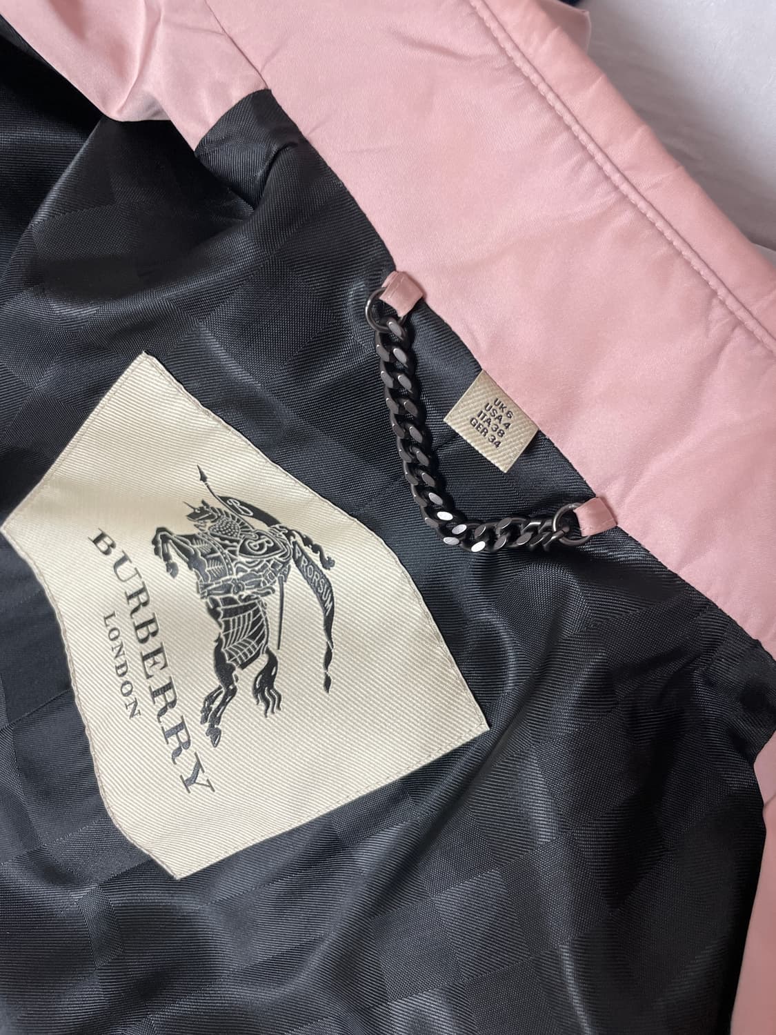버버리 트렌치 핑크 상품이미지6