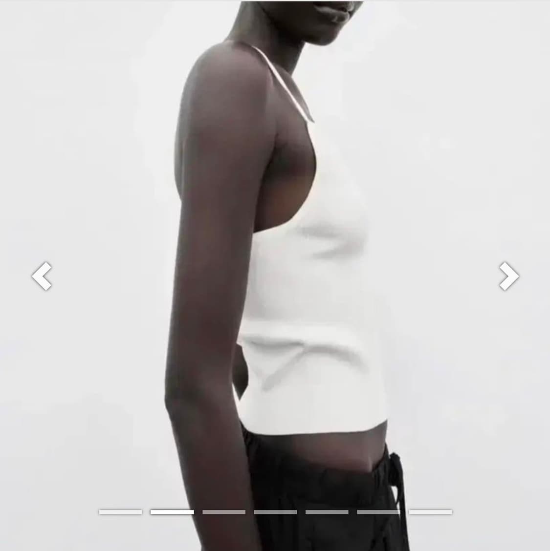 Zara 니트 탱크탑 자라 니트 나시 s 상품이미지2