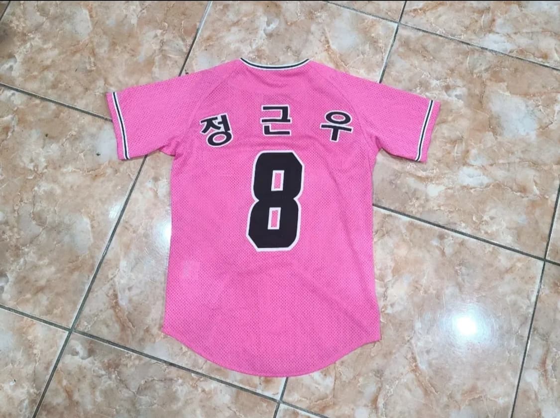 한화이글스 핑니폼 핑크유니폼 정근우 마킹 (80) 상품이미지2