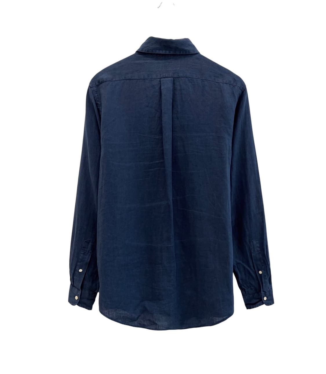 폴로 QR신형 린넨 셔츠 네이비 (M/국내100~105) 상품이미지7