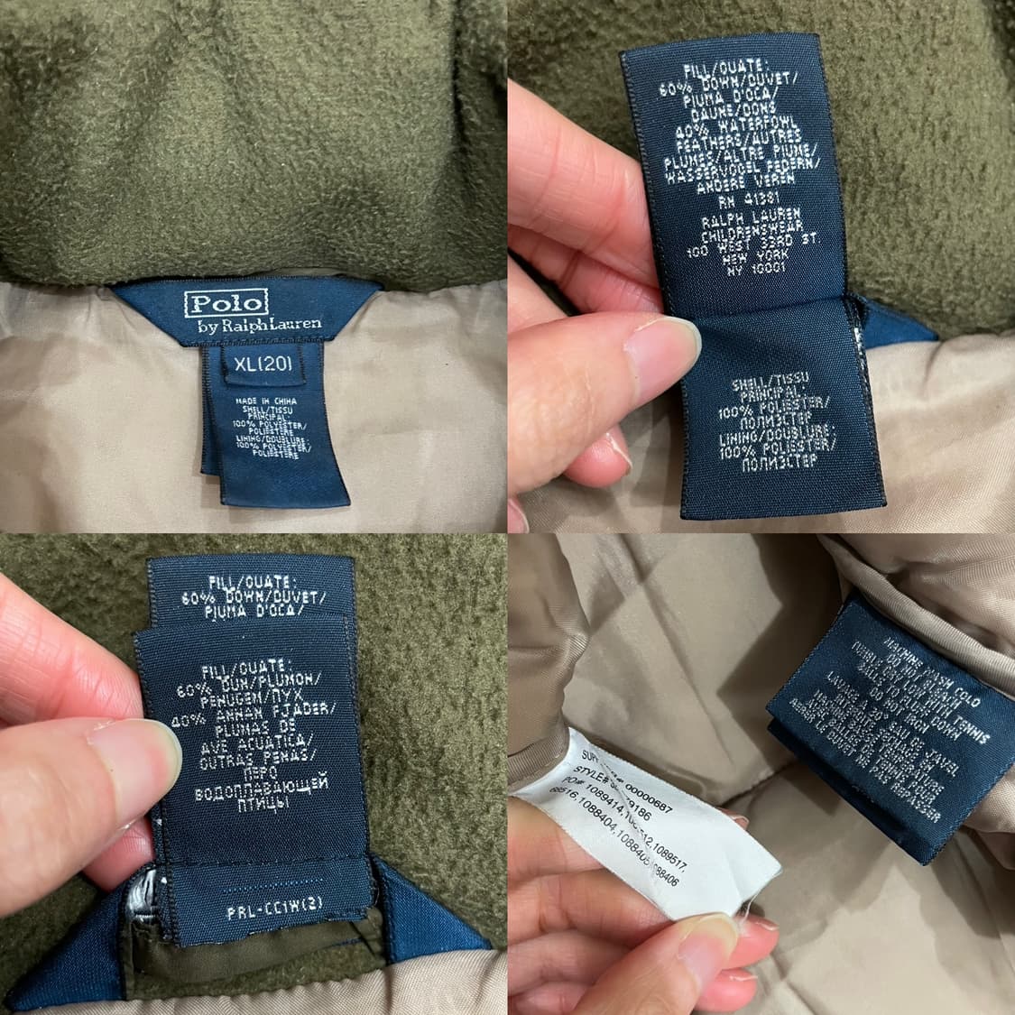 폴로 랄프로렌 다운 푸퍼 베스트 패딩조끼 상품이미지8